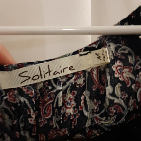Solitaire Stylish womans blouse Size M - Picture 4 of 5